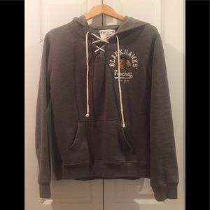 BLACKHAWKS hoodie men/women Soft as a Grape.Mens Medium/Women’s Large